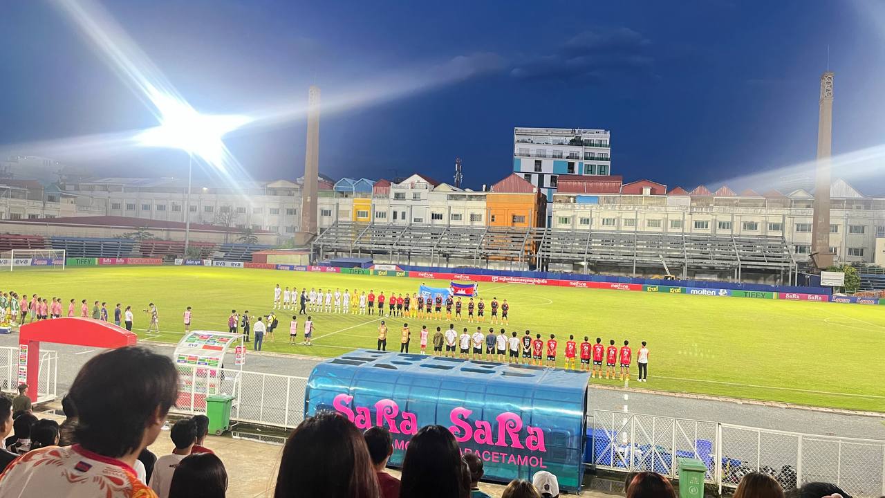 Visiting Old Stadium Phnom Penh